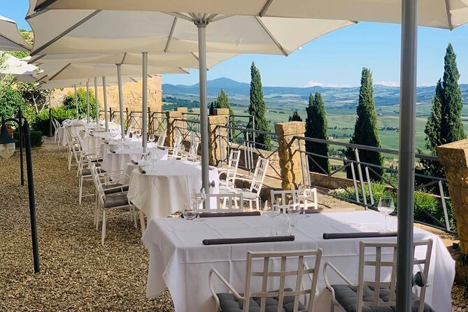 Val d'Orcia Brunello Wine Tour with Montalcino and Montepulciano - Pienza lunch in a XV-century ex convent, with time to explore